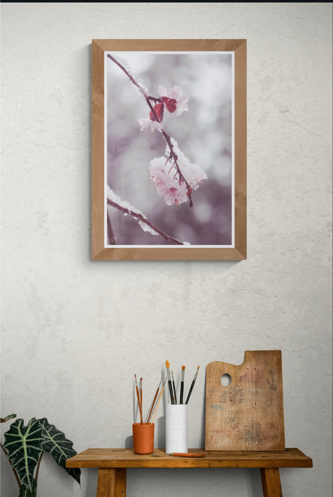 Plum blossom giclee art print