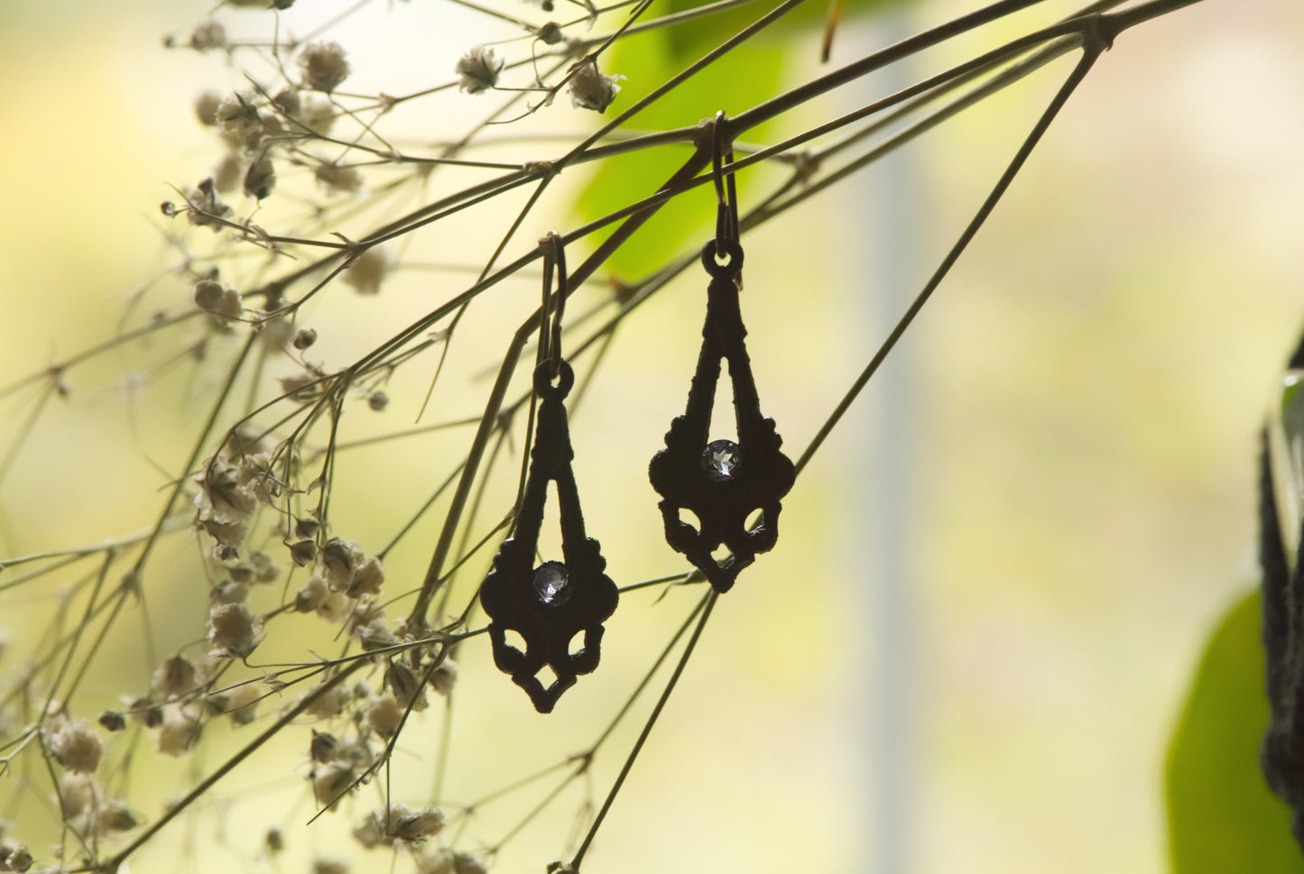 Iolite earrings