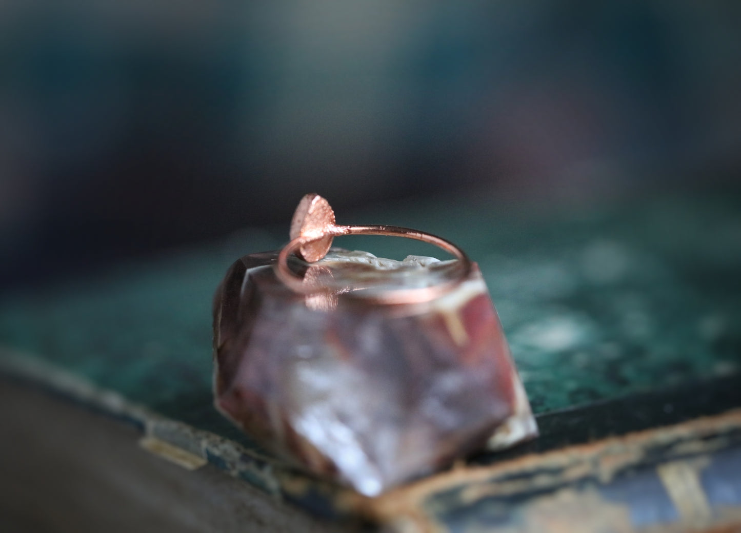 Garnet ring// size 7.5 U.S