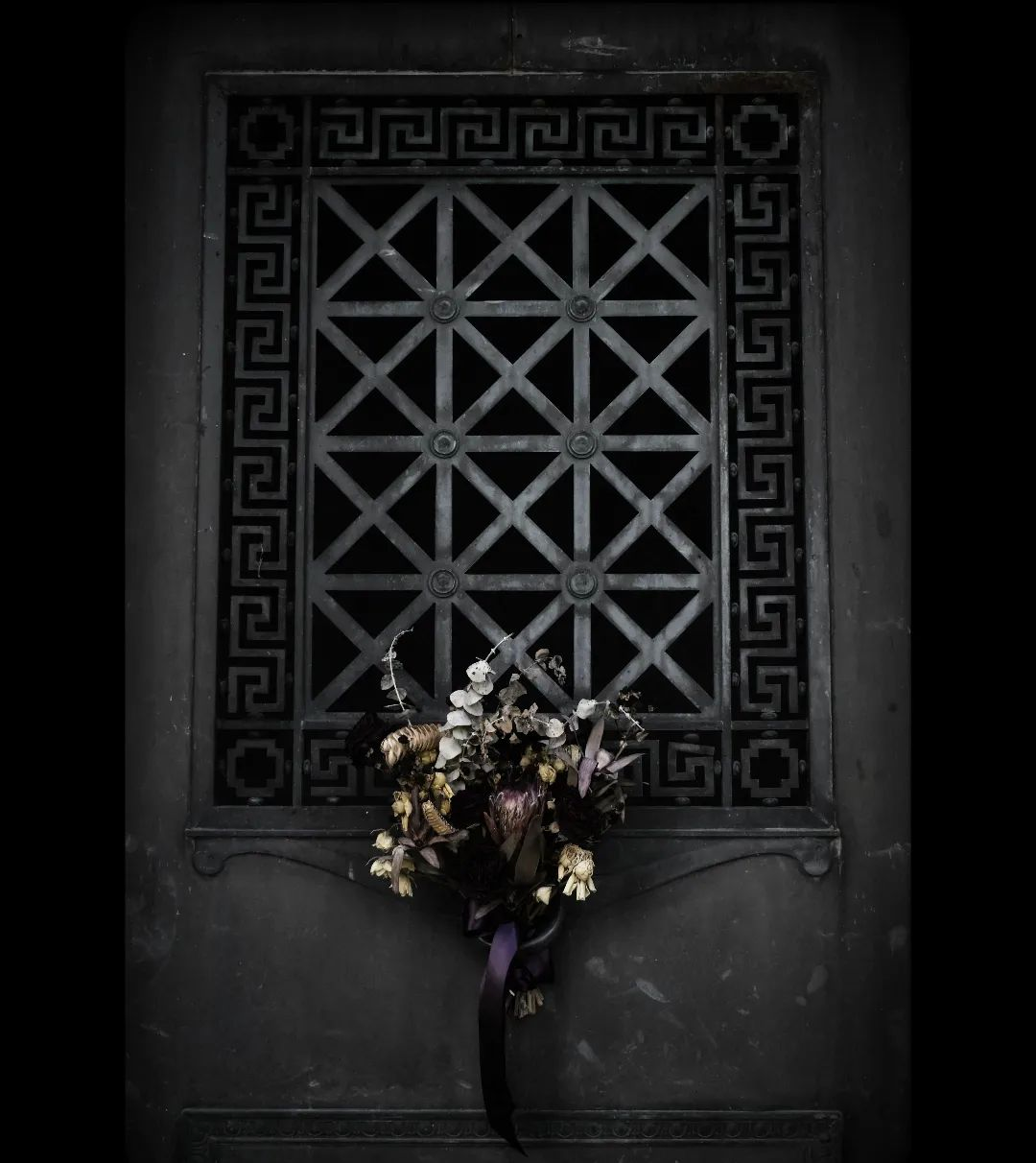 Mausoleum door