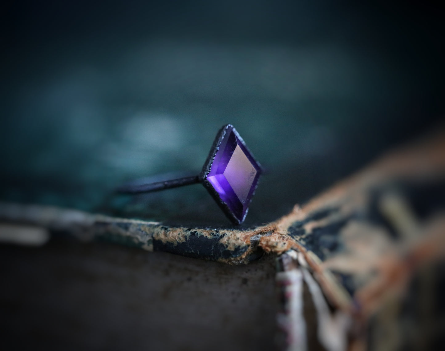 Amethyst ring// size 10 U.S
