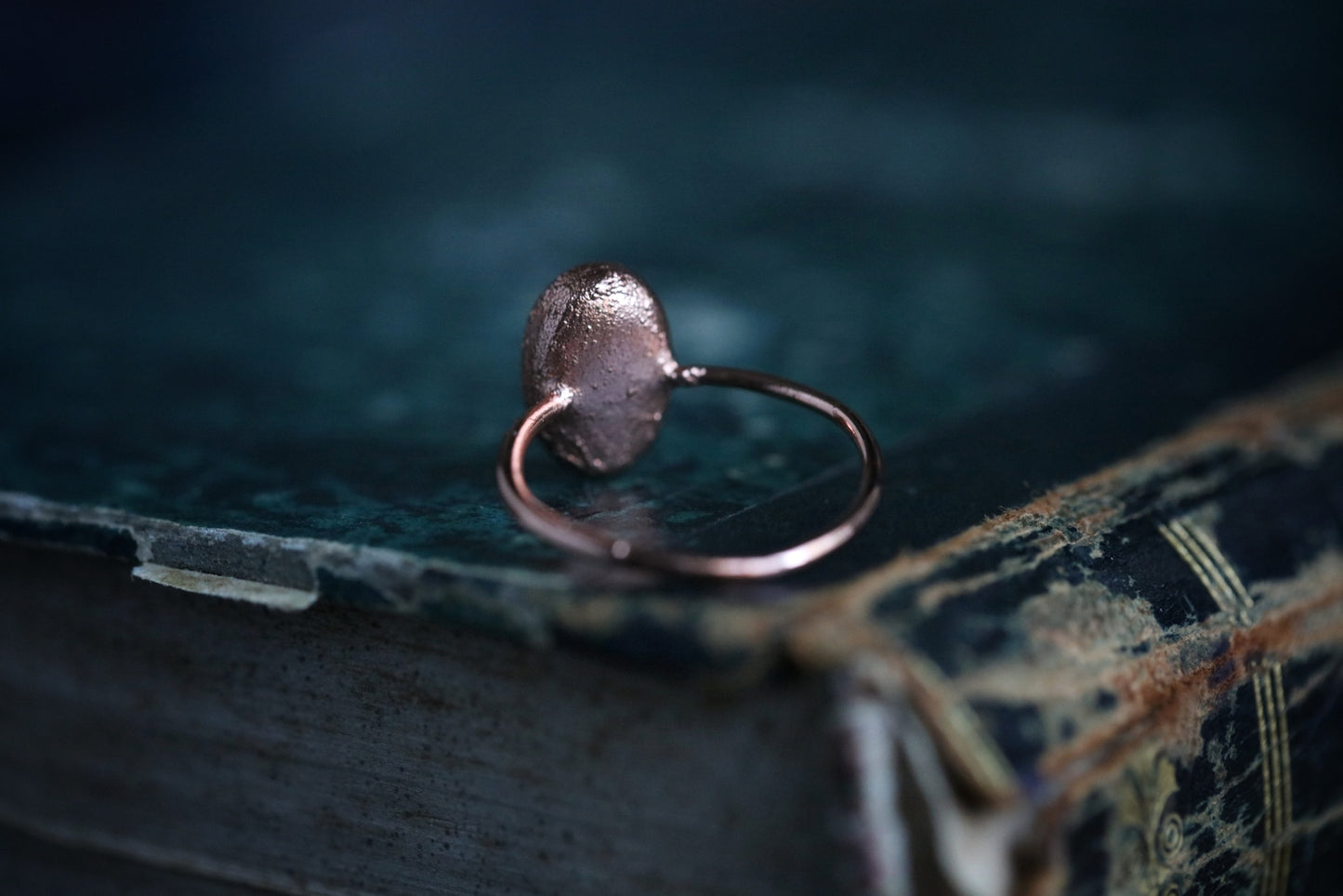 Banded agate ring// size 9 U.S