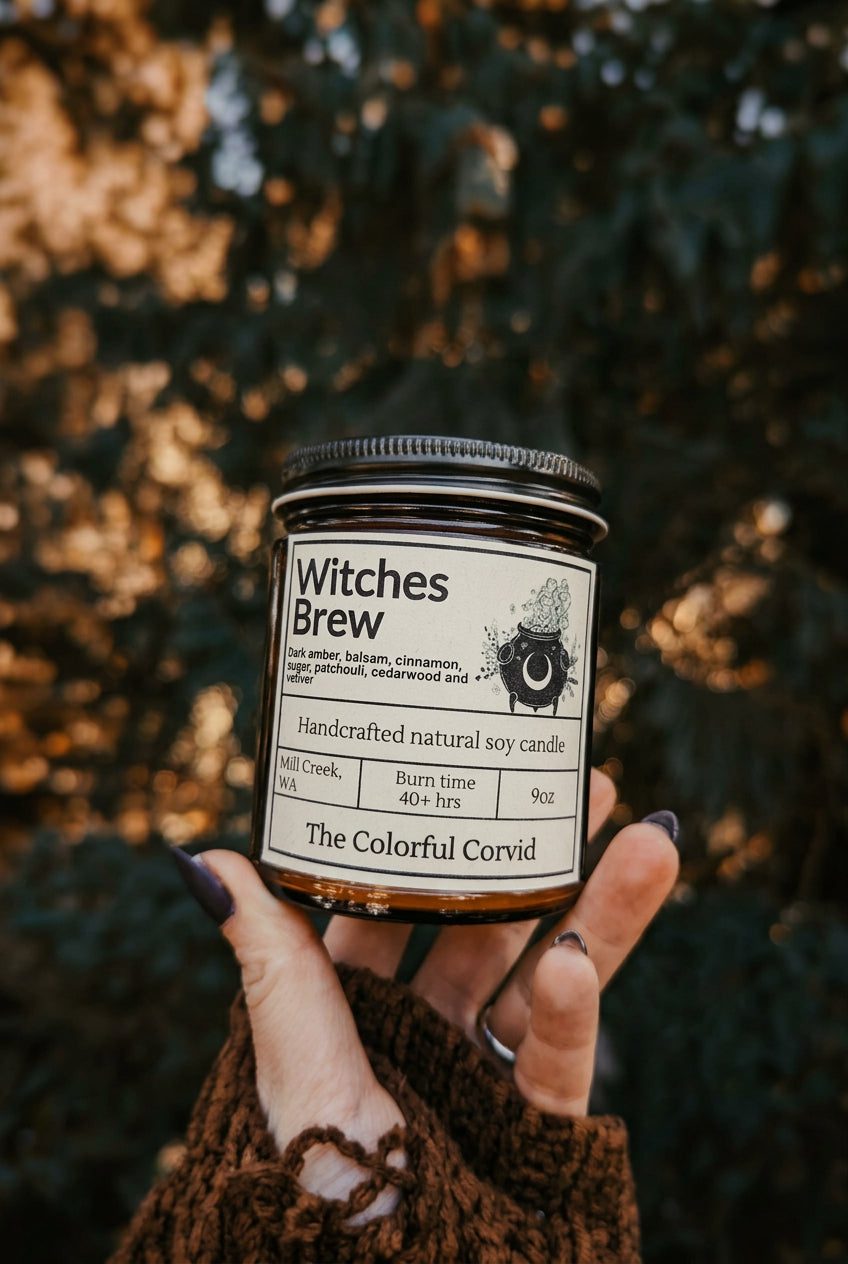 Witches Brew candle